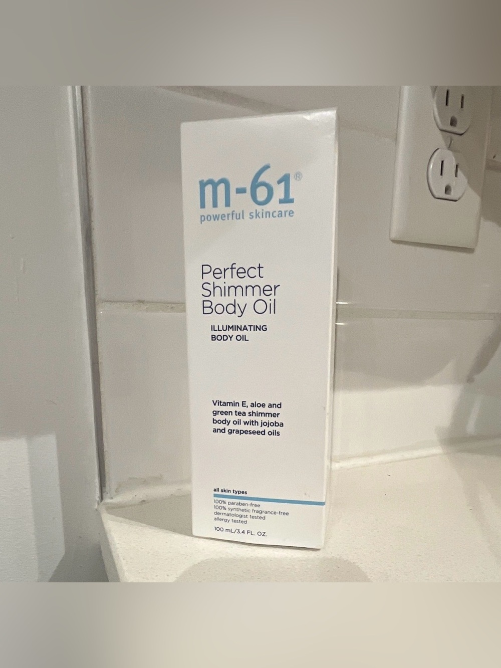 M-61 Perfect Shimmer Body Oil -Full Size Brand New In Box